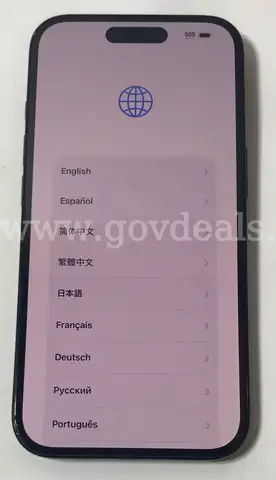 Apple iPhone 16 &#x2013; 128GB &#x2013; Black &#x2013; Grade B &#x2013; For Parts