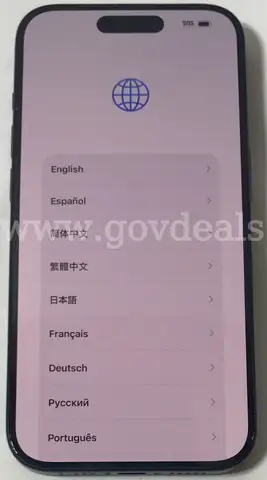 Apple iPhone 15 Pro – 256GB – Blue Titanium – Grade A – For Parts