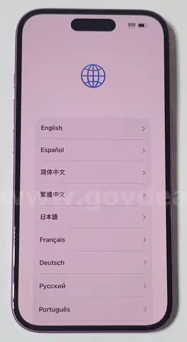 Apple iPhone 16 – 128GB – Pink – FRP Locked – For Parts or Repair – Grade B