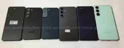 Lot of 6 Samsung Galaxy Phones – S24+, S24 FE, S23, S22 – FRP Locked