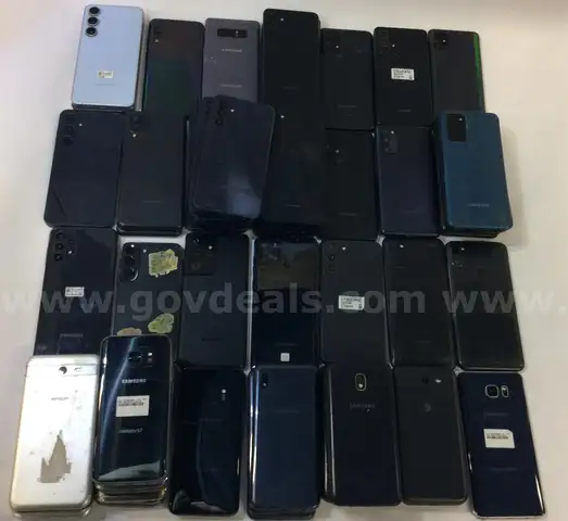 Lot of (101) Samsung Galaxy Smartphones – Mixed Models & Eras – For Parts, Repair, Salvage