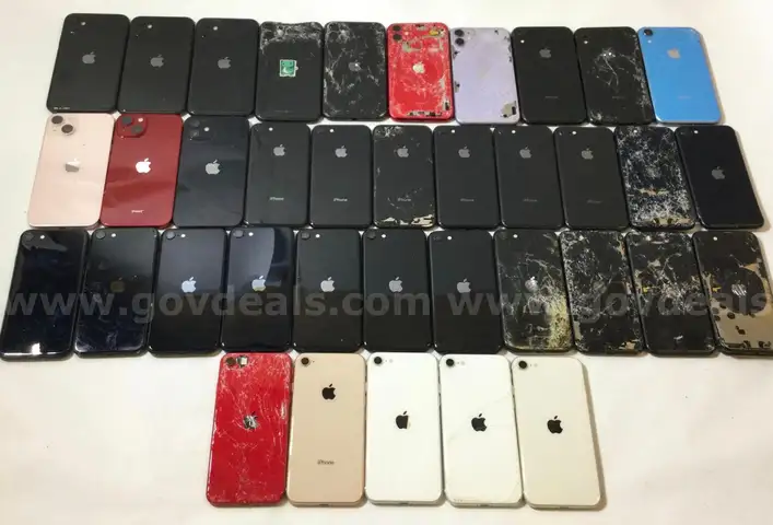 Lot of (99) Apple iPhones – Mixed Models (1st Gen–iPhone 13) – Mixed Conditions – Bulk Lot