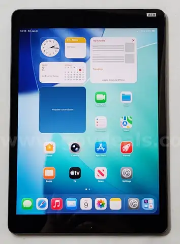 Apple iPad 9th Generation 256GB Space Gray – Wi-Fi + Cellular – Activated & Reset
