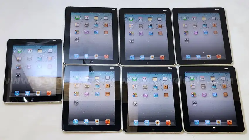 Lot of (20) Apple iPads – iPad 1st, 2nd & 3rd Gen – Reset & Activated