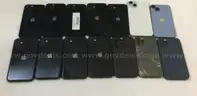 Lot of (14) Apple iPhones: Models 15 Plus, 14 Pro, 12 Pro & More - Mixed Grades