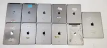 Lot of (23) Apple iPads – iPad Air (1st & 2nd Gen), iPad mini 2, iPad 5th Gen & iPad Pro – Reset & Activated