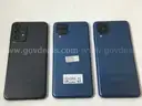 Lot of (3) Samsung Galaxy A12, A32 5G & A23 5G – Reset & Unlocked – Ready for Use