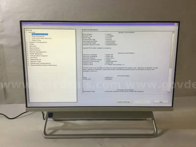 Lot of (50) Dell Inspiron AIO PCs | 5400, 7700 & More | i5 10th/11th Gen | 8GB RAM | BIOS Tested