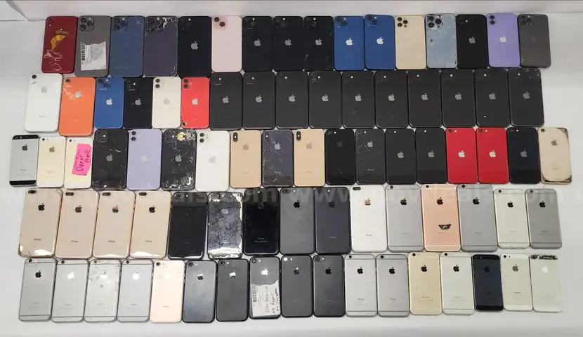 Lot of (78) Apple iPhones – Includes iPhone 14, 13, 13, 11 & More – For Parts