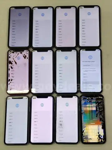 Lot of (12) Apple iPhone 11 – Mixed Storage – Mixed Colors – FRP, MDM, Password Locked – For Parts