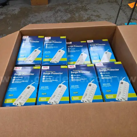 LOT OF 38* APC SurgeArrest 840J PER7T -7‑Outlet Surge Protector Power Strip New