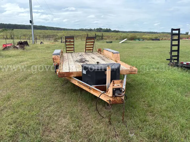 2017 Cross Country 3HD16 equipment trailer