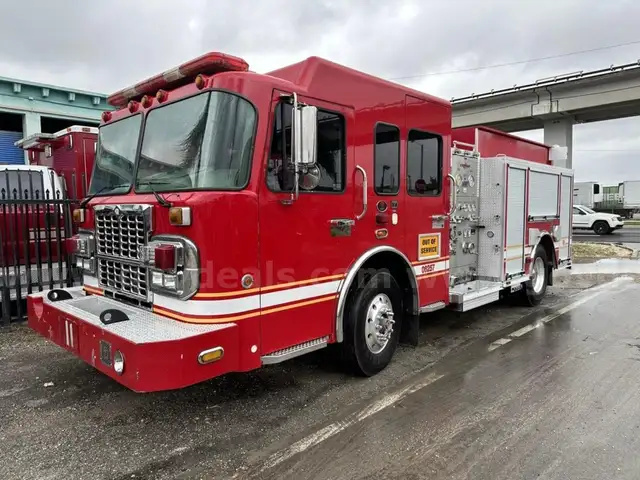 2011 Spartan Gladiator Rosenbauer Fire Truck