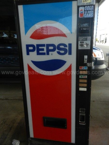red pepsi vending machine
