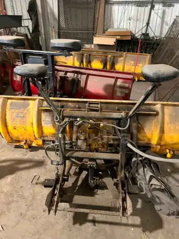 LOT of 3 Snow Plows + Mounts