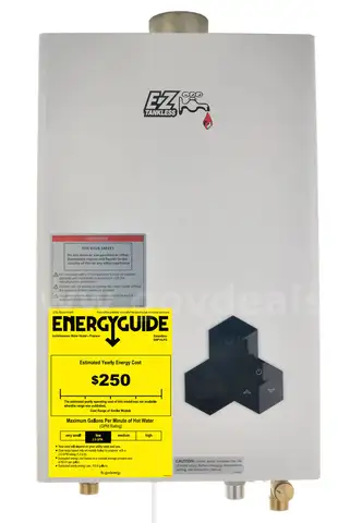 EZ Tankless - EZ Sapphire Series - 14L - Propane Gas Tankless Water Heater x2