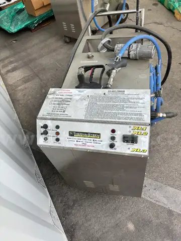 Lot of (2) Therma-Steem Industrial Xtreme Steam XL3/40KW and Hose Attachments