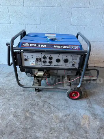 Elim ELM6600 Portable Gas Generator &#x2013; Untested