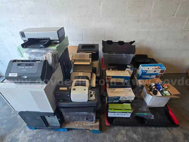 Large Printer, Scanner &#x26; Toner Lot &#x2013; HP, Epson, Brother