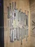 ASSORTED WRENCHES, RATCHETS & HAND TOOLS – BULK LOT