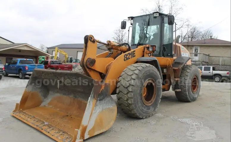 2007 Case 821E 4WD Articulated Wheel Loader