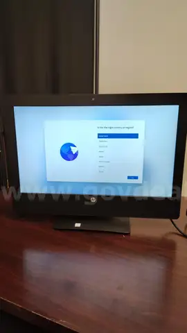 HP PRO ONE G3 21.5 NON TOUCH AIO 8GB RAM 500 GB HARD DRIVE WIN 11 PRO INSTTALED