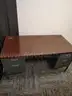LOT OF 3 OFFICE HAVEY LOAD TABLES READY TO USE SELF LOUCKS DROWERS