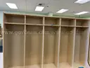 Qty 13 Childrens Coat Locker Storage Units