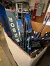 Lot of Ski, Snowboard Equipment
