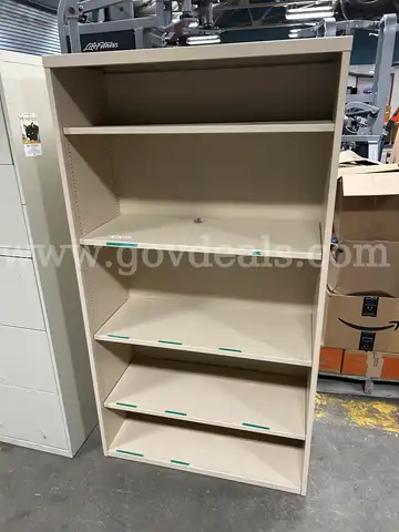 Qty 3 Shelf, Filing Cabinet, Brochure Diplay Shelf