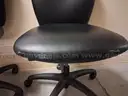 2 black chairs