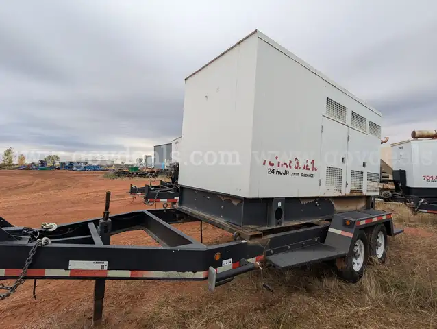 2014 Generac MGG155-N2 T/A Trailer Mounted Generator-**In-Operable**