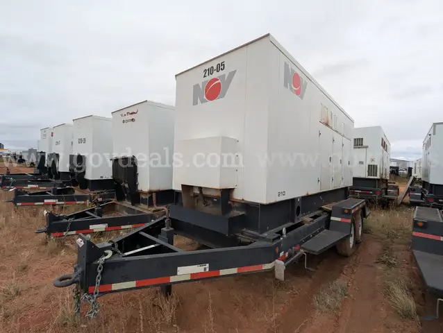 2015 Generac MGG210N2 T/A Trailer Mounted Generator-**In-Operable**