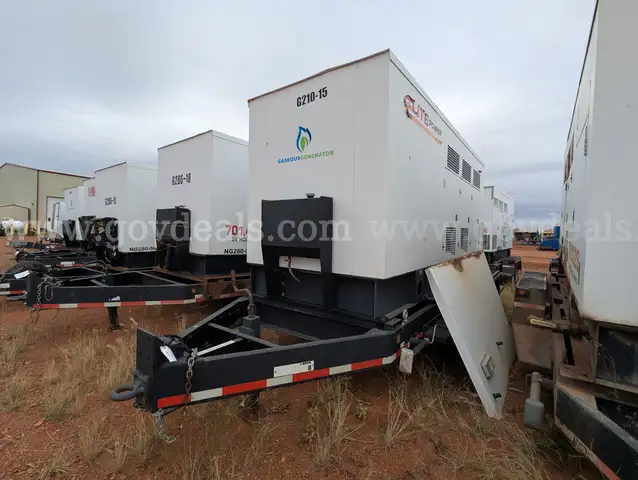 2015 Generac MGG210N2 T/A Trailer Mounted Generator-**In-Operable**