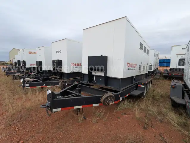 2014 Generac MGG280-N2 Tri/A Trailer Mounted Generator-**In-Operable**