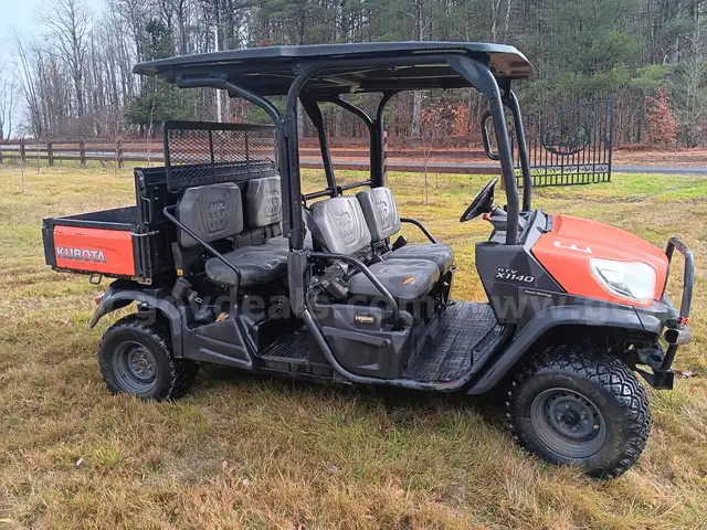 2018 Kubota RTV-X1140D Utility Vehicle Diesel 4x4 (4-Seater)