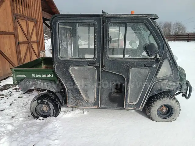 2020 Kawasaki Mule 4010 Trans Utility Vehicle (Enclosed Cab)