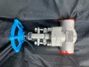 4 Ea. 1&#x22; Globe Valve 800# Forged Steel, NEW