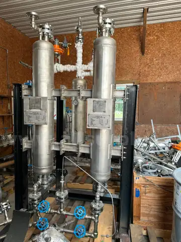 Dual Pressure Vessel - Silica Dryer Set