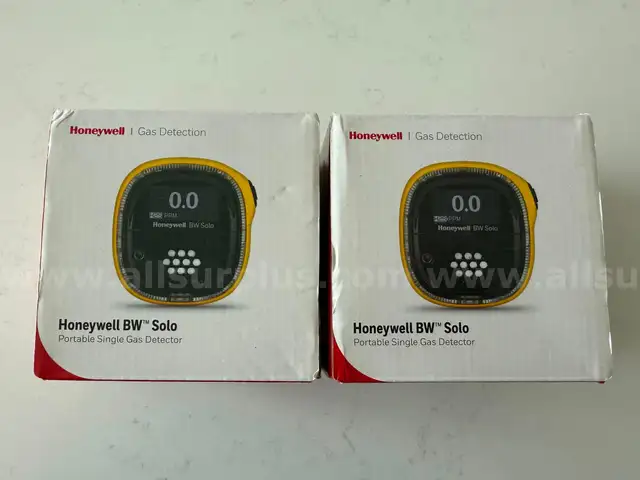 2 Ea. Honeywell Hydrogen Detector, NEW