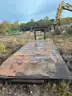 62&#x201D; hooklift/cable flat bed
