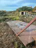 62&#x201D; hooklift/cable flat bed