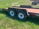 12k gvw tilt equipment trailer