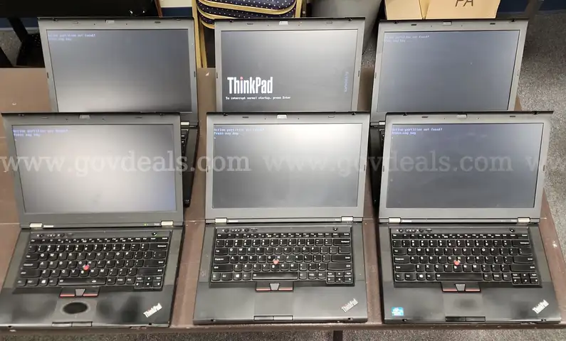 LOT of 11 Lenovo Laptops, Chargers included (8 GB RAM, i5-3210M CPU @ 2.50 Gz, 250GB SDD)