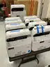 Lot of 9 Epson PowerLite 680 Projectors and 29 WiFi LAN ELPAP 10 adapters