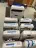 Lot of 9 Epson PowerLite 680 Projectors and 29 WiFi LAN ELPAP 10 adapters