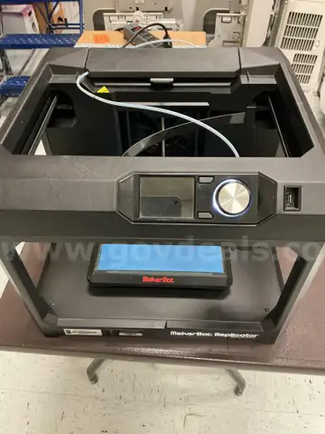 Makerbot Replicator 3D printer (non-functional) and Makerbot PLA Filament