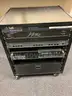 Rack of AV Equipment
