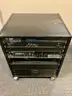 Rack of AV Equipment