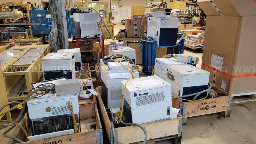 12x Trumpf TruMark 5000/5020/5050 Laser marking system